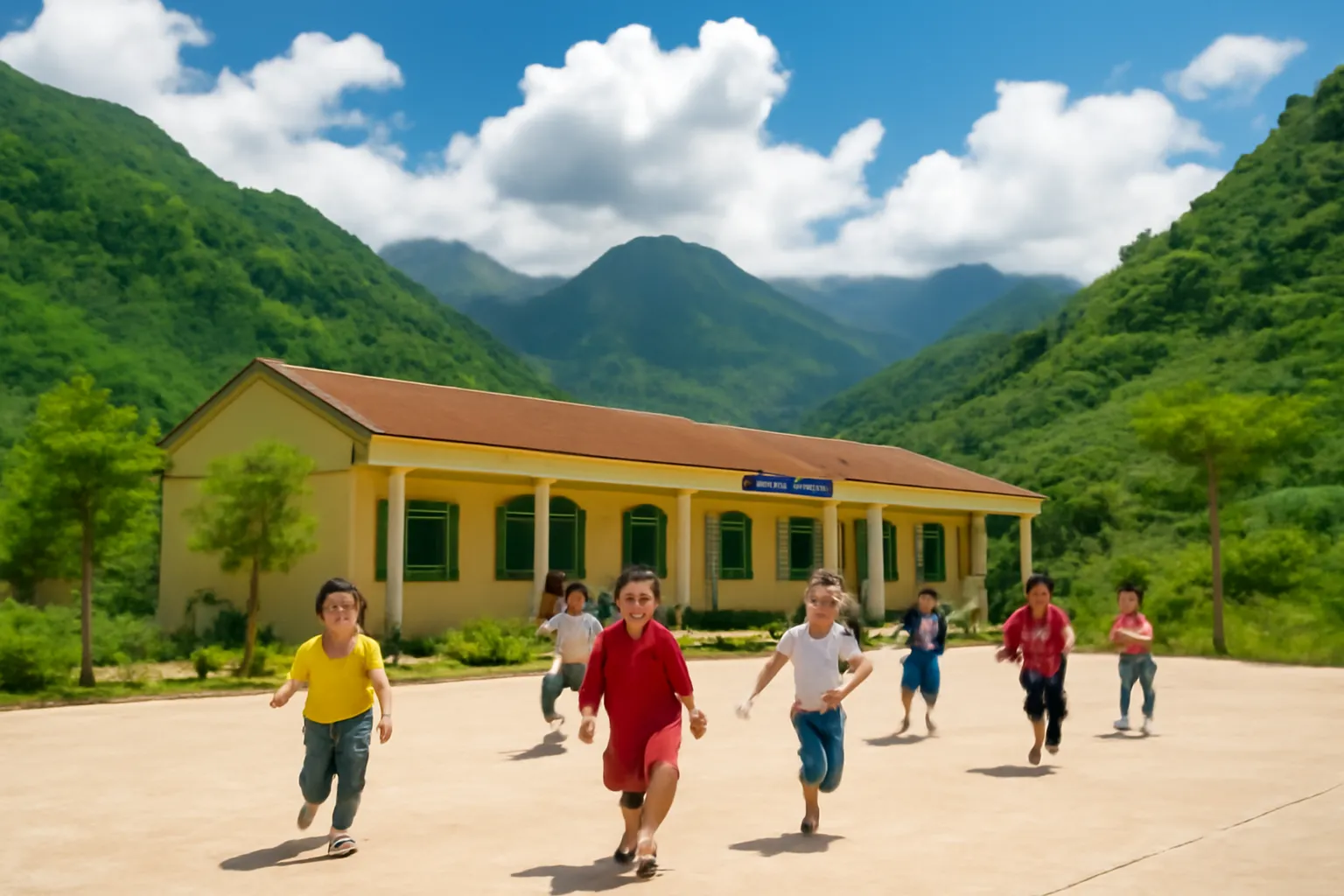 Giáo dục vùng khó